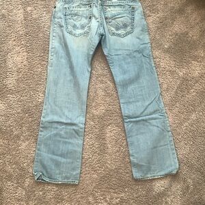 Robin’s Jean Easy Rider 36”x34” Light Blue Boot cut